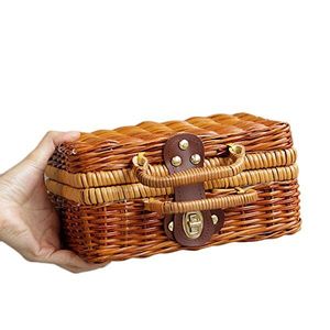 Túi Tre Mùa Hè Nữ Tote Thiết Kế Sang Trọng Ví Túi Xách Du Lịch - Product Image 2