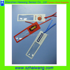 140*38mm en <span class=keywords><strong>plastique</strong></span> pvc <span class=keywords><strong>feuille</strong></span> de loupe, mince pvc loupe avec règle - Product Image 2