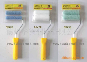 : <span class=keywords><strong>Mini</strong></span> <span class=keywords><strong>rouleau</strong></span> de <span class=keywords><strong>peinture</strong></span> <span class=keywords><strong>acrylique</strong></span> 4 "avec sieste de 11mm, diamètre 15mm, <span class=keywords><strong>rouleau</strong></span> de <span class=keywords><strong>peinture</strong></span> à bandes jaunes - Product Image 4