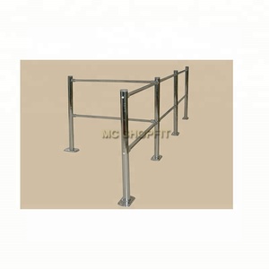 Demi porte de tourniquet de porte d'oscillation de taille de contrôle d'accès piétonnier automatique à télécommande - Product Image 5
