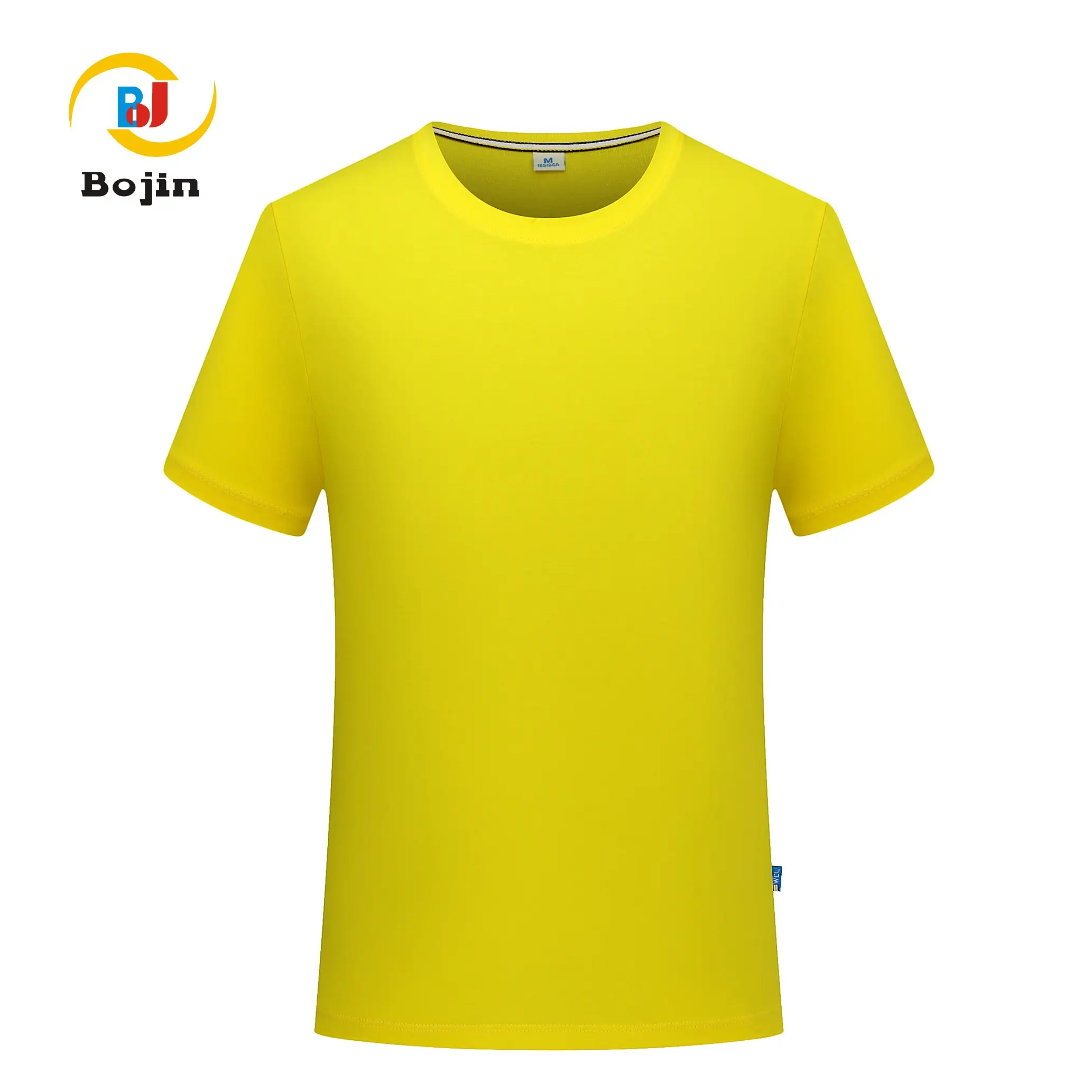 Go2bojin − t-shirt simple pour hommes, classique, en coton, Ultra doux, uni