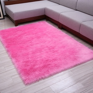 <span class=keywords><strong>Tapis</strong></span> en fausse fourrure blanche, accessoire, prix d'usine, service OEM, en peluche, pour l'entretien de la maison, offre spéciale - Product Image 2
