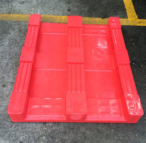 Palet de Plástico Moldeado por Inyección de Fabricante, Palet Rojo para Uso Alimentario - Product Image 4