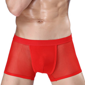 Calzoncillos Boxer Lisos al por Mayor, Ropa Interior Sexy Transparente - Product Image 5