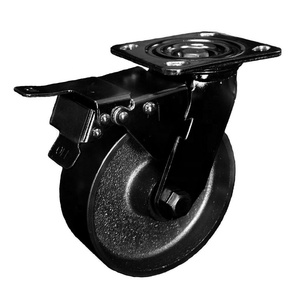 SS Antike Eisen räder Rollen für Couch tisch 4 5 6 8 Zoll - Product Image 4