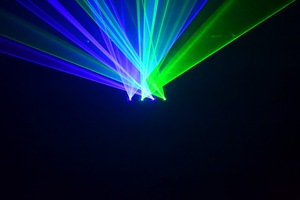 La venta caliente barato verde azul lente 4 cabeza <span class=keywords><strong>dj</strong></span> etapa de luz láser proyector láser 4 - Product Image 2