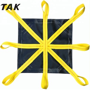 20' X 20' 18 Oz. Lona de Poliéster Recubierta de Vinilo para la Eliminación de Nieve en Obras de Construcción - Product Image 2
