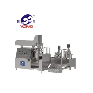 Yuxiang 5L Laboratory vacuum emulsifying cosmetic mixer for paste cream homogenious