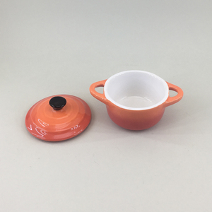 Grès de la cuisine à domicile, marmite chauffante en céramique contrôlée nordique, <span class=keywords><strong>mini</strong></span> casseroles avec poignées - Product Image 4