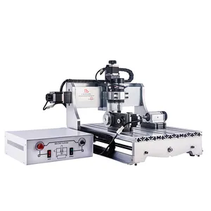 3040 CNC 500W Milling Machine with 1605 Ball Screw 400X300mm CNC Router Mach3 Control for Advertising Design Arts Creation etc.