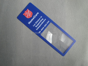 187*65 मिमी 3x 6x 6x बुकमार्क, मुक्त नमूना बुकमार्क मैग्निफायर Hw-803A - Product Image 3