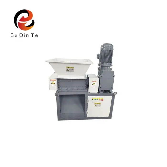 Kleiner Reifen Kunststoff Granulator Pisau Tragbare Mini Scrap Metal Shredder Knochens chredder Maschine