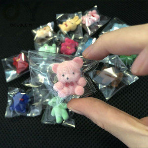 Petit Ours Mini PVC Flocage Figurine Décoration Promotionnel En Plastique Miniature avec Texture Unique pour La Décoration Intérieure - Product Image 3