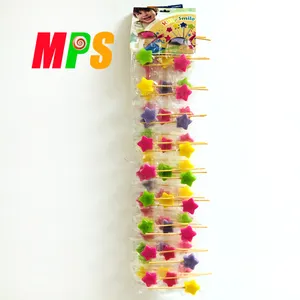Star Design Hard Candy Lollipops for Children