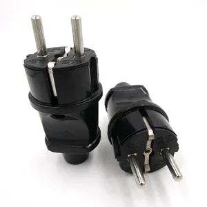 Impermeabile Spina In Ottone Specializzata Che Fanno Germania Plug & presa/germania 100% Puro Tipo di Spina di Corrente Alternata/schuko Impermeabile