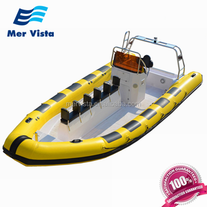 Hypalon yate fibra 7 Metro 7 m fabricante inflable costilla 700 barco - Product Image 2