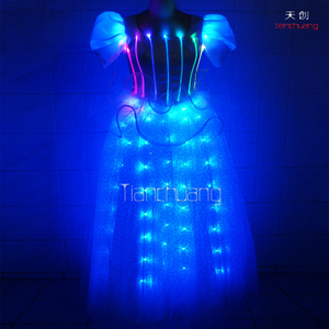 Árabe programable LED Niñas Trajes De Baile de Navidad - Product Image 3