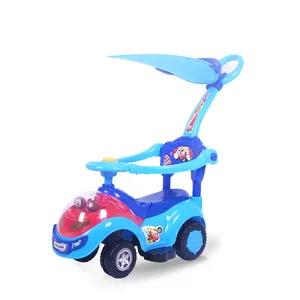 Nuevo estilo de plástico de juguete del bebé pedal coche cochecito para niños