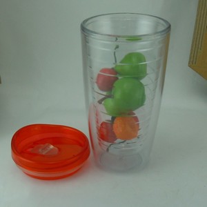 16 oz vasos de plástico con tapas y popotes por mayor - Product Image 1