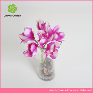 centrotavola per il matrimonio fiore artificiale 6 teste gruppo <span class=keywords><strong>fiori</strong></span> di orchidea - Product Image 1