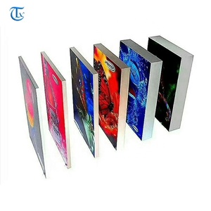 อัลตร้าบาง40มม. 60มม. 80มม. อลูมิเนียมกล่องไฟรีด SEG ผ้าแสดงกล่องไฟ Led กรอบอลูมิเนียมด้วยเงินโนไดซ์ - Product Image 3