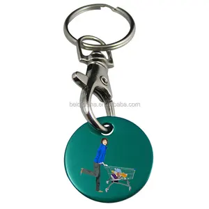 Trolley Coins Key chain | Supermarket shopping Trolley Coins | Custom Trolley Coins