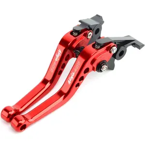 Leviers d'embrayage de frein de moto réglables courts pour <span class=keywords><strong>Kawasaki</strong></span> Ninja 400 <span class=keywords><strong>VERSYS</strong></span> <span class=keywords><strong>300X</strong></span> Z250SL - Product Image 1