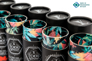 Yeni Tasarım Karton Tüp CBD Kutusu CBD Yağ kağit kutu Ambalaj - Product Image 3
