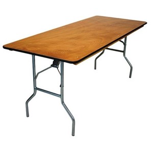 6 Ft. Banquet <strong>Table</strong> - Product Image 1