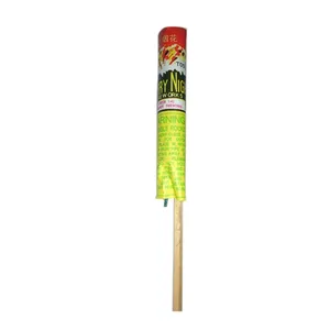 Liuyang Vuurwerk Fabriek 6 Ps Pyrotechnische Arial Starry Night Rocket Voor Verkoop