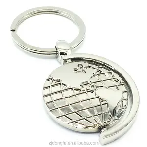 Брелок для ключей с компасом, модный брелок с надписью «Глобус», карта мира, модные ювелирные украшения