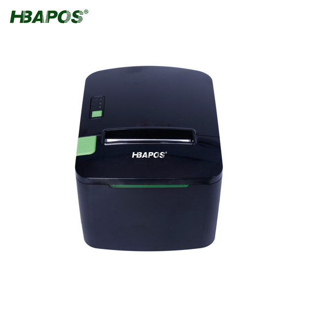 POS 80mm Printer/auto- Cutter Thermal Printer/white Thermal Receipt Printer HBA-801