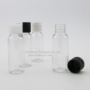 30ml PET clear Empty Hand Wash <strong>Small</strong> <strong>Plastic</strong> Squeeze <strong>Bottle</strong> with Flip Top Cap - Product Image 4