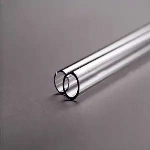 UV arrêter quartz tubes en verre pour lampe chauffante