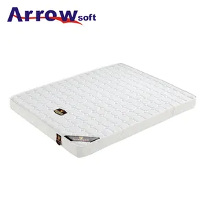 OEM ODM Customized bedroom use white memory foam bed mattress