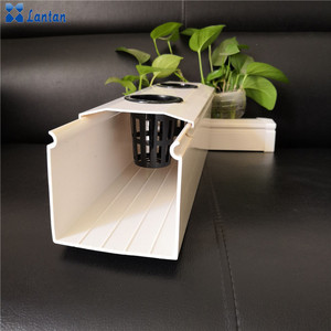 Fabricage Vierkante Scheiding Assemblage Pvc Nft Hydrocultuur Kanaal Pijp Voor Stedelijke Landbouw Thuis Tuinieren Irrigatie Hydrocultuur - Product Image 3