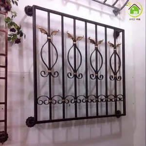 Đẹp Trang Trí Wrought Sắt Cửa Sổ Grill Thiết Kế