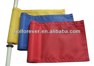 Drapeau de golf en nylon imprimé PEM FFG-03NT 500*360mm pour parcours de golf - Product Image 5