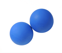 Balle de racquetball professionnelle personnalisée 45/55/57/60mm, creuse, à rebond élevé, pour handball, racquetball, squash, balle en caoutchouc à rebond élevé