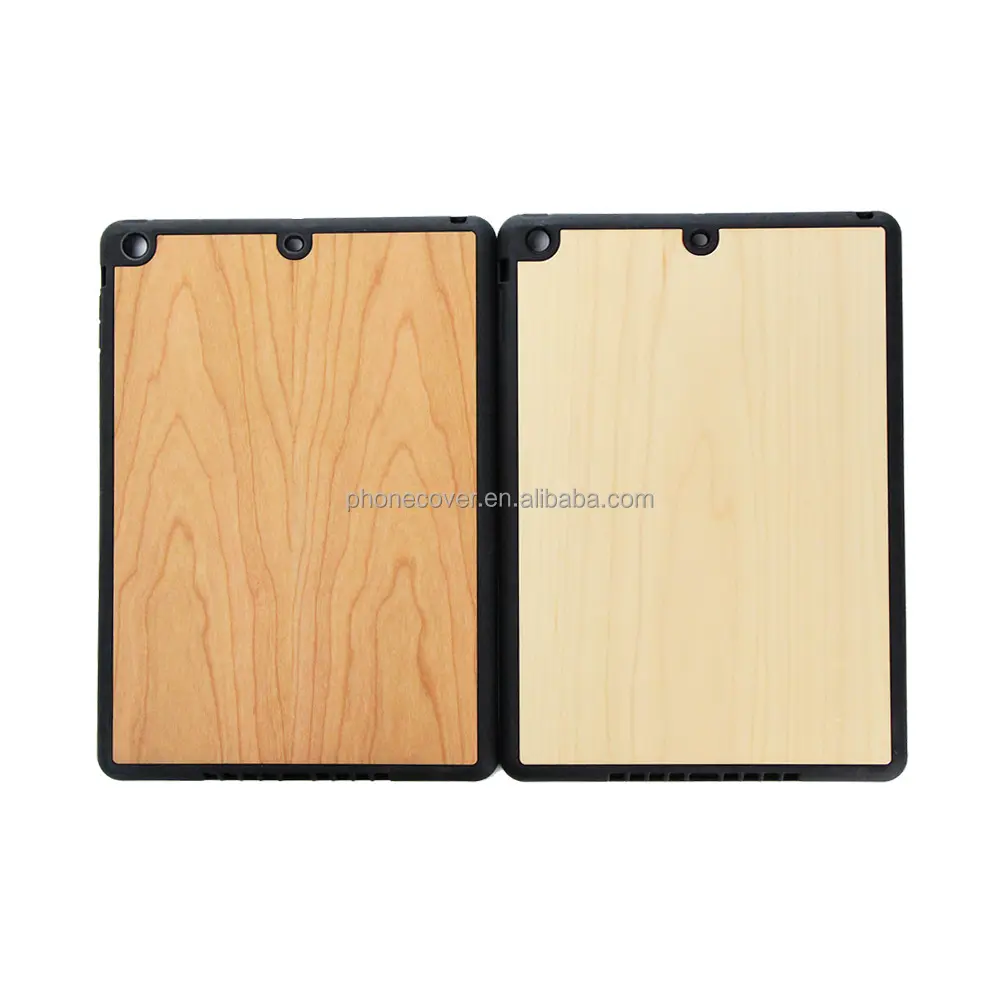 Vander — étui blanc en bois pour iPad, boîtier de téléphone en bois véritable, hêtre, accessoires en bois OEM ODM
