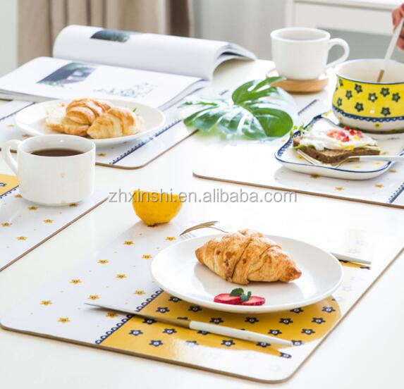 XS Melamine Custom Printed Cardboard Back Cork coaster