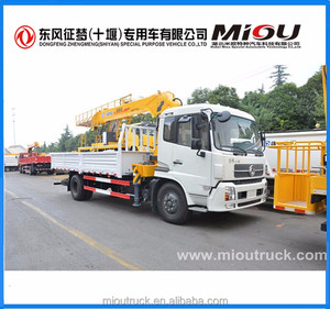 Dongfeng <span class=keywords><strong>6x4</strong></span> camión con grúa trasera surtidor de China con buena calidad a la venta - Product Image 1
