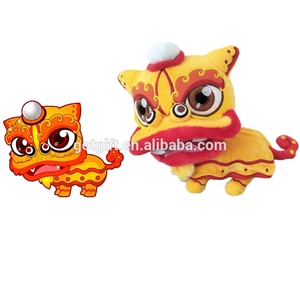 Çin Popüler Peluş hayvan oyuncaklar Aslan Dans peluş oyuncaklar Çocuklar Için Dolması Hayvan