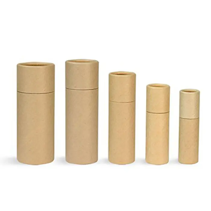 Biodegradable Best Sales Popular Custom Logo 1 unzen 2 unzen 2.5 unzen Empty Deodorant Container Stick Paper Tube Packaging