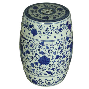 Декоративный античный керамический садовый стул в китайском стиле - Product Image 1