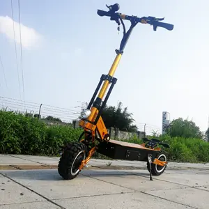 VICSOUND Melhor Qualidade Dobrável Portátil Poderoso off road scooter elétrico com 95 KMH