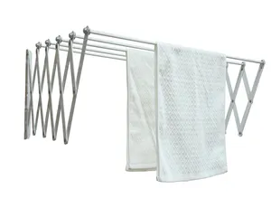 Wand Montiert Extensible Kleidung Trocknen Rack