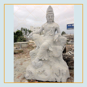 หินจีนขนาด<span class=keywords><strong>ใหญ่</strong></span>แกะสลักรูป<span class=keywords><strong>ปั้น</strong></span>หินอ่อนสีขาว<span class=keywords><strong>กวน</strong></span><span class=keywords><strong>อิ</strong></span><span class=keywords><strong>ม</strong></span>พระพุทธเจ้าฮวงจุ้ย - Product Image 3