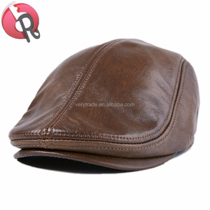 Sombrero de hiedra para hombre, de cuero auténtico, para Golf, conducción, Ascot, plano, caballero, newsboy, 100% - Product Image 5