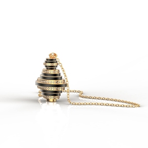 Mub nuestra compañía <span class=keywords><strong>el</strong></span> último diseño creativo de la forma gyro colgante , collar de China collar de aceite esencial - Product Image 5